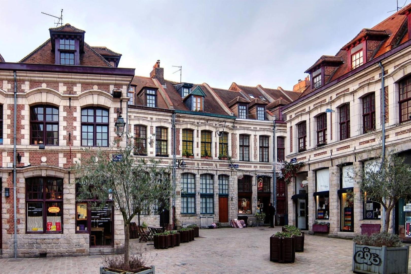 Spacious Apartment W Private Parking In Old Lille Extérieur photo